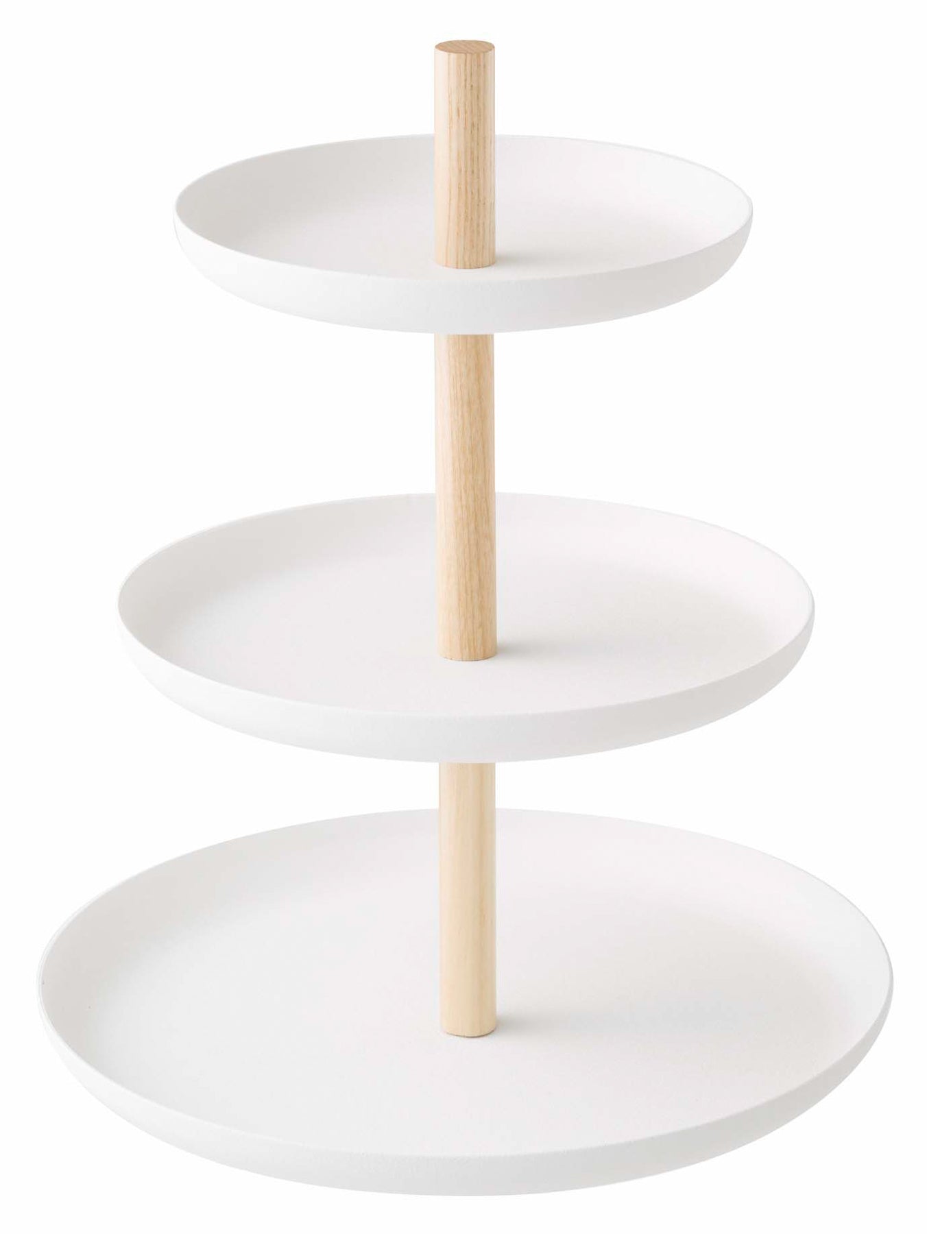 3-Tier Cake & Dessert Stand - White